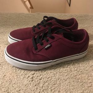 Maroon Vans (Youth 5/ Women’s 7)